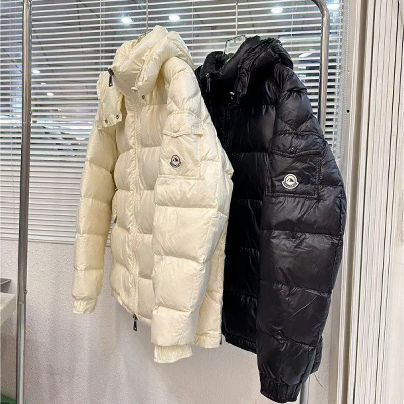 Cross-Border Winter Mid-Length High-End White Duck down Jacket Off-Season Popular Hooded down Jacket for Men and Women Cross-Border Winter Mid-Length High-End White Duck down Jacket Off-Season Popular Hooded down Jacket for Men and Women