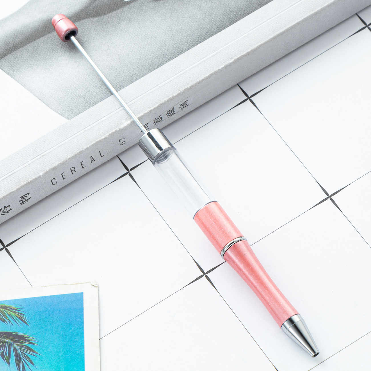 Inventario DiDi tubo vacío bolígrafo puede imprimir logotipo multicolor bolígrafo de plástico giratorio nuevo tubo vacío bolígrafo