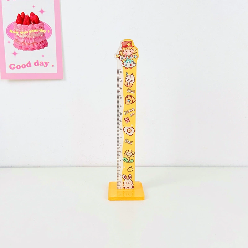 Cute cartoon children's removable ruler, handheld stationery for elementary school students