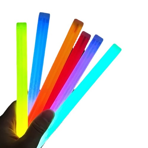 Disposable fluorescent stick large glow stick concert cheer props flash stick glow toy silver light stick drum stick