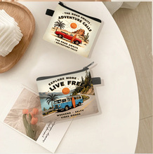 新款复古汽车零钱包儿童可爱mini收纳钱包女生ins便携钥匙卡巴批