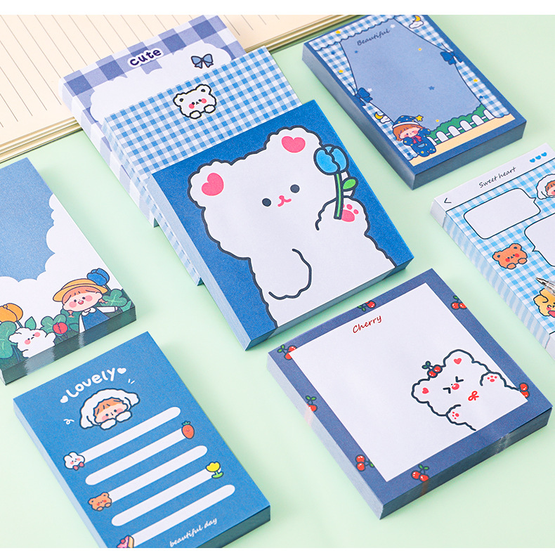 Nihaojewelry Wholesale Cartoon Bear Girl Post-it Note display picture 4