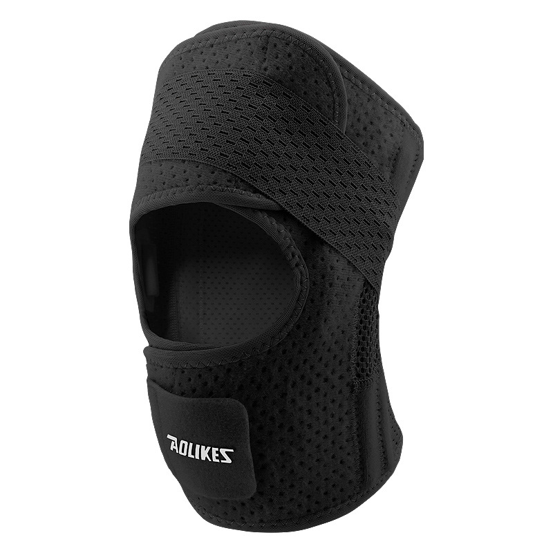 Actualización de cuatro resortes rodillas delgadas correr baloncesto deportivo lesiones articulaciones cinturón de protección de rodilla menisco transpirable