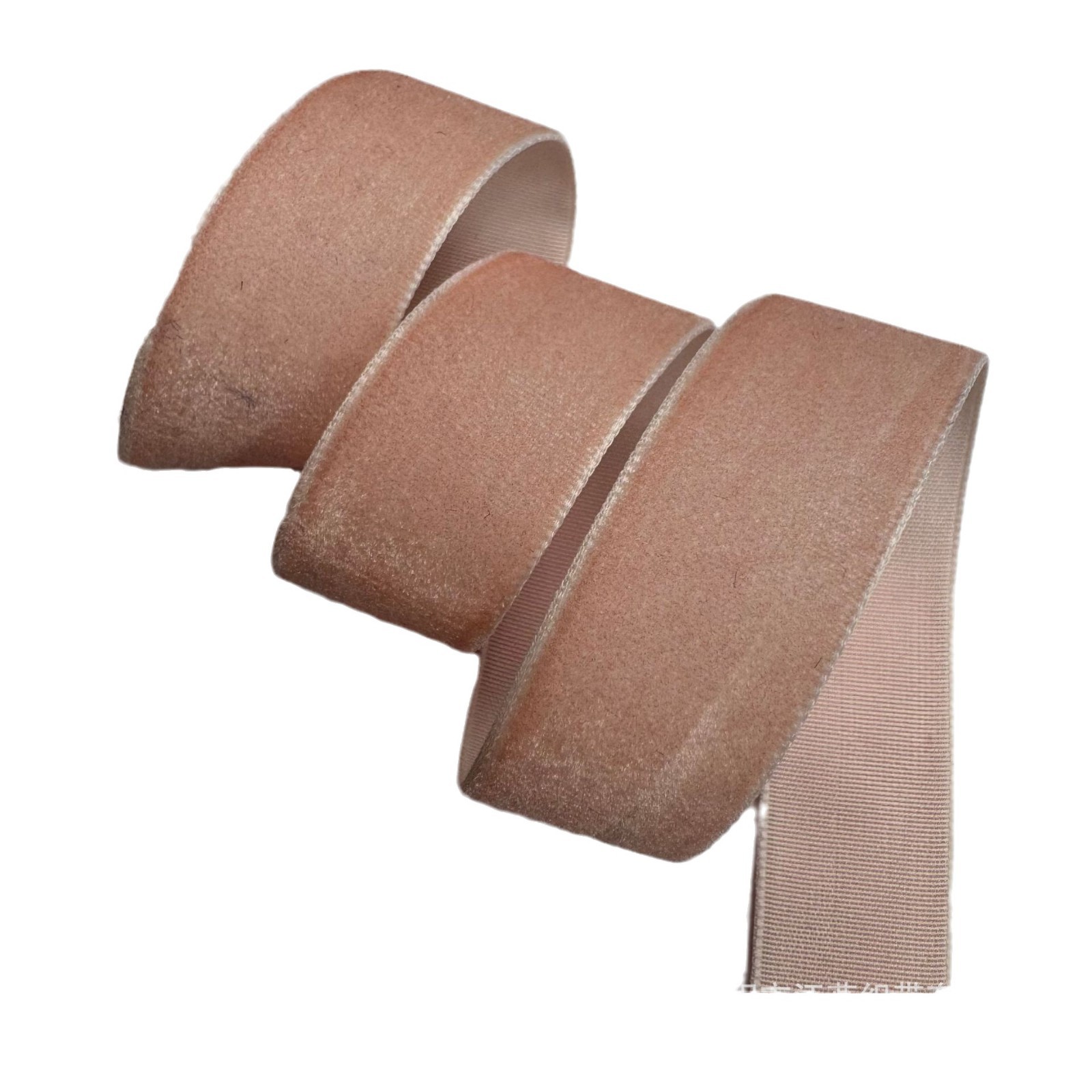 Cinturón de flocado spot unilateral cinta de lana de doble cara cinta de lana 2CM2.5cm spot al por mayor cinta de lana de color accesorios de ropa