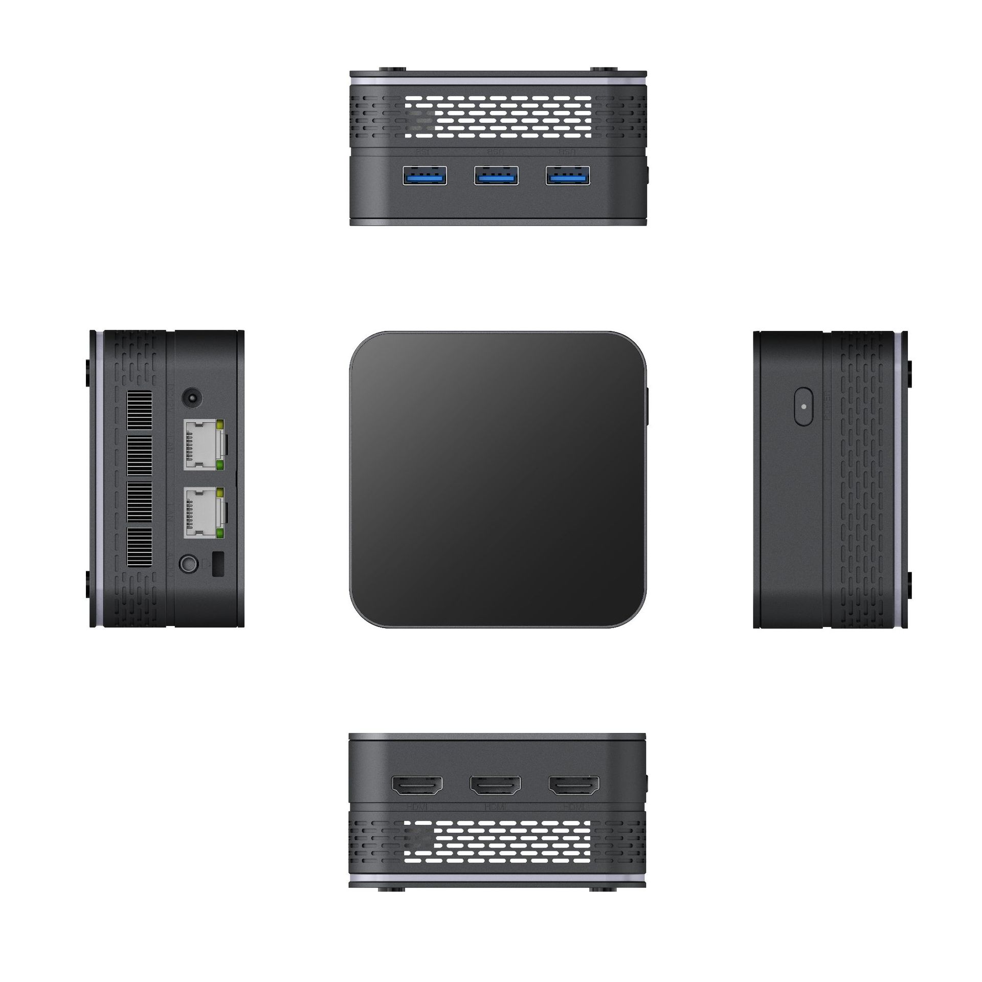 SZBOX T9PLUS mini computadora host oficina hogar juegos de red dual miniPC pequeña