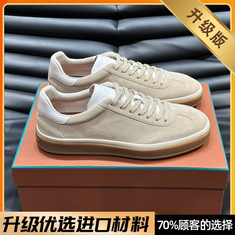 男士圆头系带高端多巴胺增高小白鞋复古休闲运动厚底百搭情侣板鞋|undefined