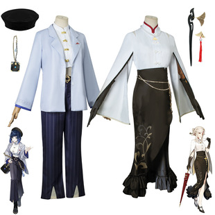 新款原神夜兰凝光必胜客联动cosplay服联动夜兰凝光COS服装-阿里巴巴