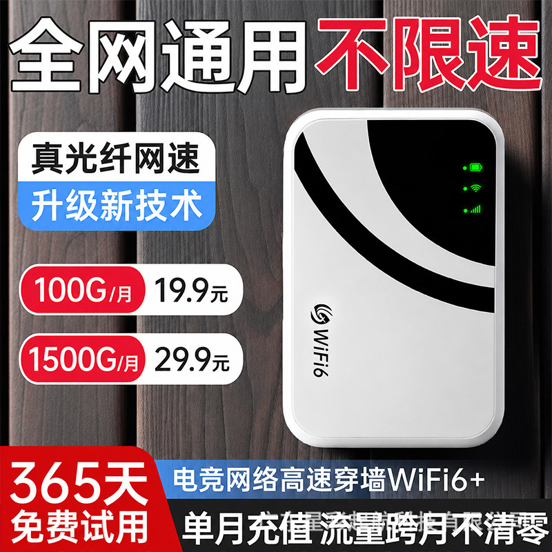 2025 Mobile Portable Wifi Router for Mobile Phones Wireless 4g Hotspot Portable Universal Gigabit Network