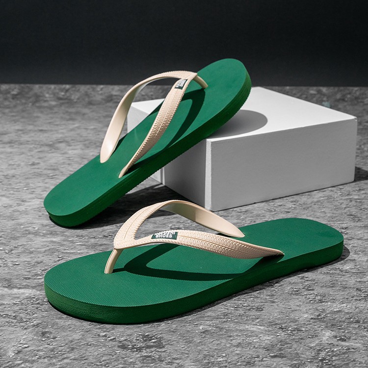 Men's Summer 2025 New Style Flip-flops, Non-slip, Suitable For Outdoor Wear, Vietnamese Trendy Men's Beach Sandals_voghion.com