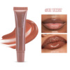 Moisturizing glossy lip gloss, intense hydration, plump lips effect, mirror effect, lips volume enhancement