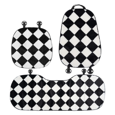 Simple Diamond Pattern Car Seat Seat cushion, seat cover