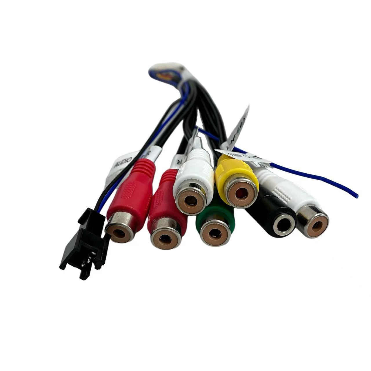 Fully compatible with 6-head fan 20p plug Android large-screen navigation cable, car navigation audio cable card