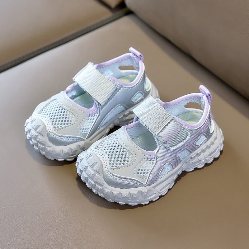 2026 sandalias de verano para niños respirables coreanos zapatos casuales de malla zapatos de playa zapatos deportivos en stock al por mayor image 8