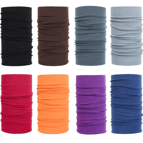 Factory direct sales wholesale summer seamless breathable versatile magic cycling face towel quick-drying sports turban sun protection scarf