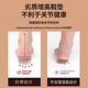 Invisible Height Increasing Insole Women's High Elastic Silicone Super Soft Not Tired Foot Height Increasing Half Pad Breathable and Comfortable Inner Height Increasing Insole for Men