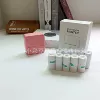X6 розовый, 5 термобумаг, 5 самоклеящихся наклеек