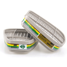 正品3M6006防毒面具滤毒盒电焊喷漆消防面具工业防毒面具配件防护