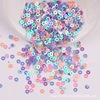 Nail sequins PVC, 2mm, 3mm, 4mm, with embroidery