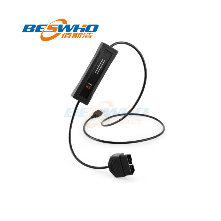 Kvaser U100-X3 电流增强型单通道 CAN/CAN FD 16 针 OBDII 插头