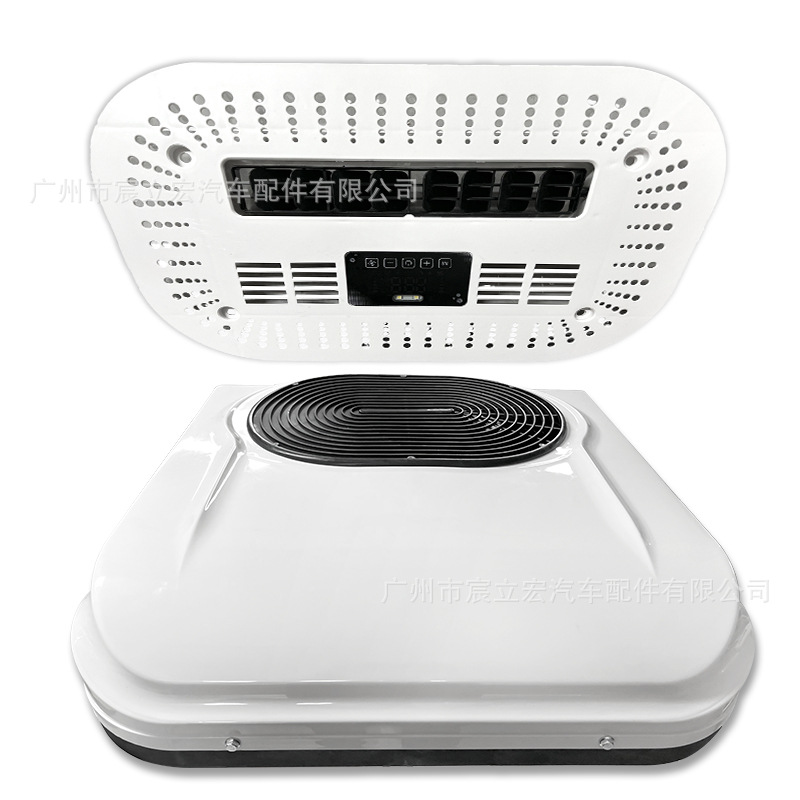 Fábrica de origen Camión grande Aire acondicionado en cabeza Compresor scroll 12V24V Camión eléctrico Aire acondicionado impermeable