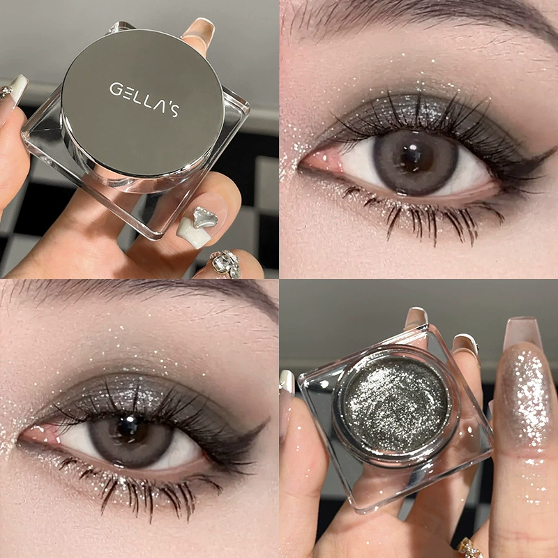 Nail sequins, gel, eye shadow, shiny handheld highlighter