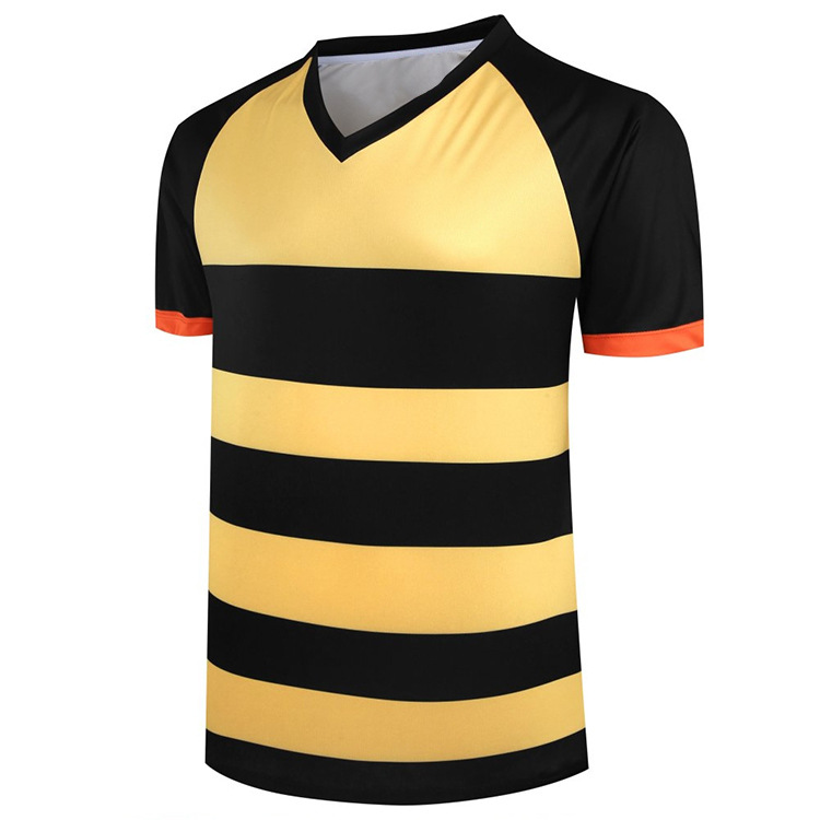 Sublimación caliente personalizada secado rápido camiseta deportiva de manga corta competencia de cuello redondo camiseta de regalo impresa digital camiseta cultural hecha a medida