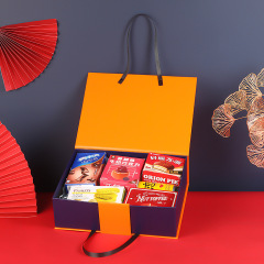 金榜題名升學宴伴手禮盒高考謝師酒回禮禮物盒創意翻蓋手提包裝盒