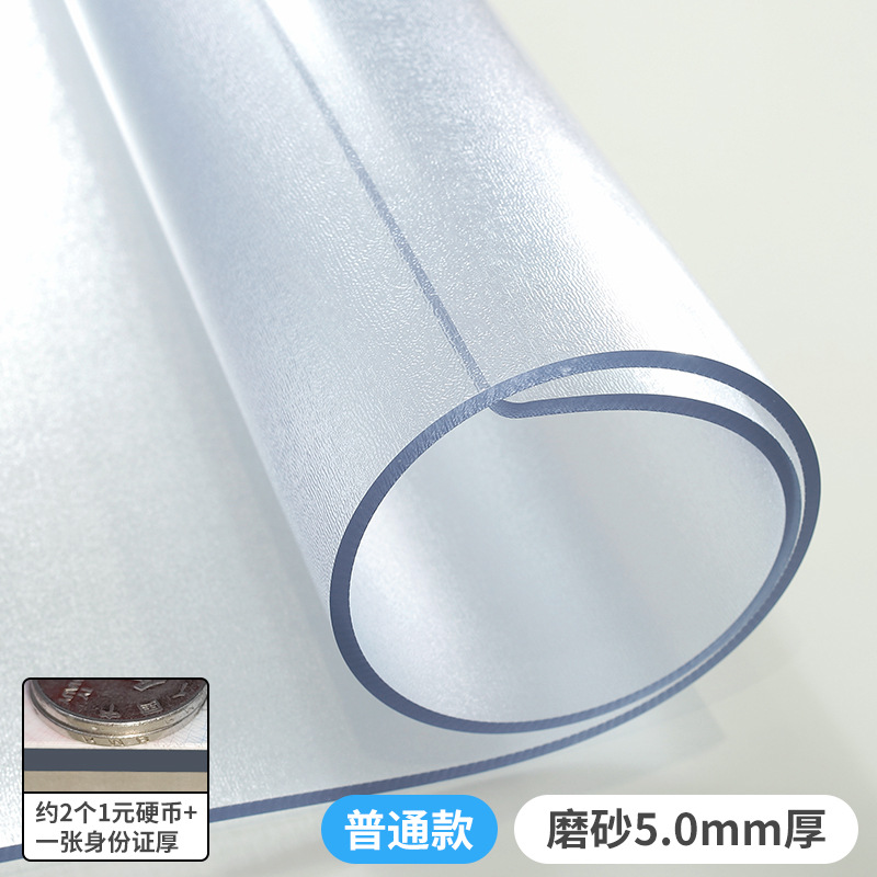 Mesa de trabajo transparente antiestática de aluminio PVC aislante de vidrio suave resistente al desgaste de fábrica de línea de ensamblaje de laboratorio alfombra de mesa