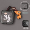 Type A Princess Please Get Rich Gun Gray Deer Button