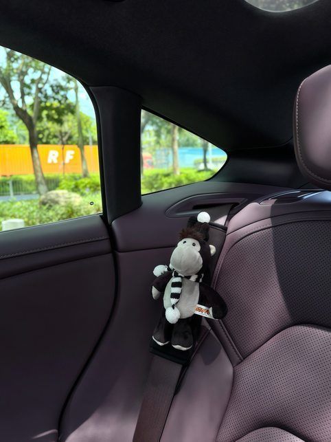 Zootopia Spring Series Nick and Judy Car Seatbelt Shoulder Pads Plush Doll Anti-Strangling Decoration