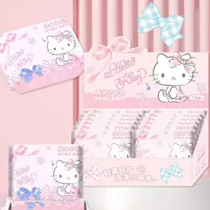 蜡笔小新湿巾20抽学生便携小包湿纸巾婴儿儿童一次性手口清洁湿巾