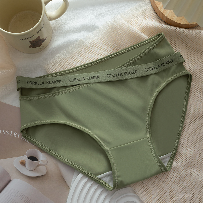Ropa interior sin costuras nuevo otoño e invierno sexy puro deseo delgado pantalones cortos triangulares de cintura baja archivos de algodón pantalones antibacterianos mujeres image 12