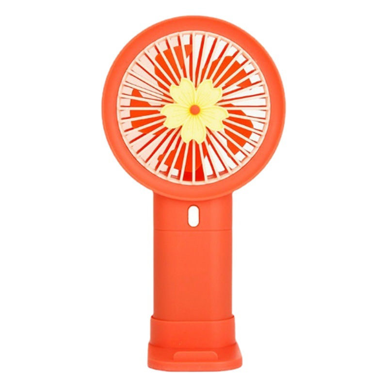 New Daisy handheld gift charging small fan mini portable mobile phone with bracket fan pocket fan wholesale