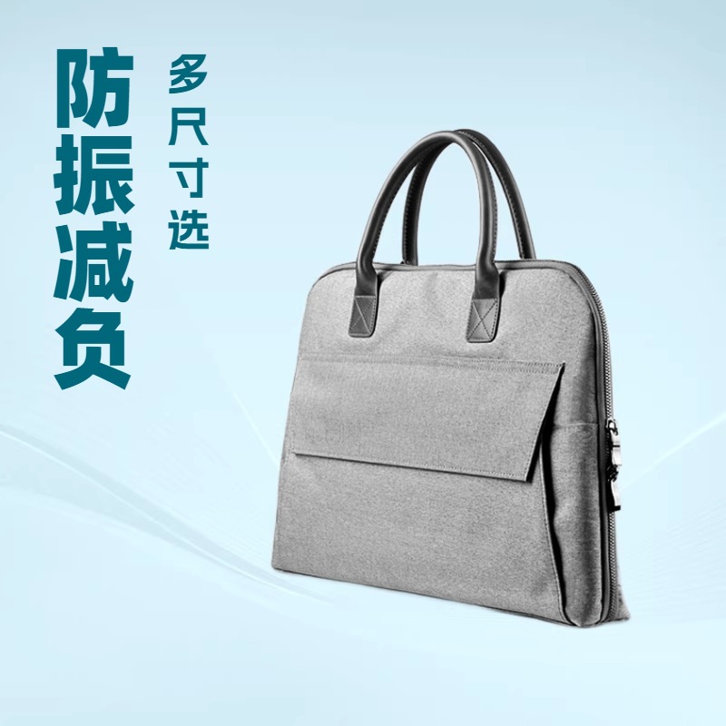 Business liner bag 13/14/15/15.6/17.3 inch anti-vibration shoulder laptop bag for men and women