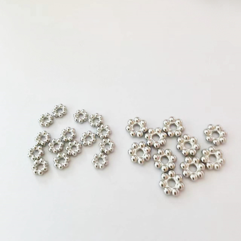 現品のステンレスの雪の切れのスペーサーのビーズの多規格