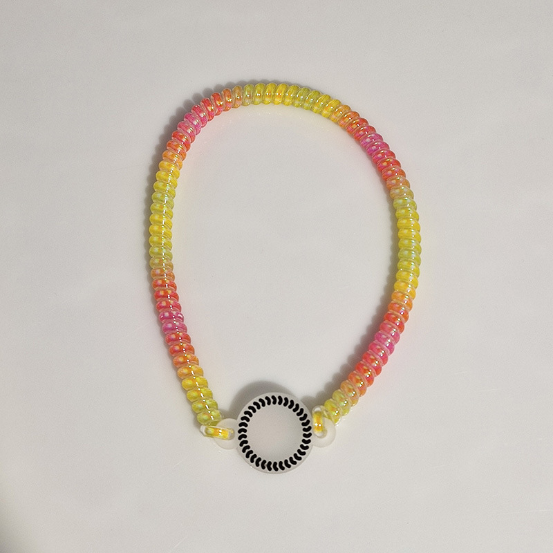 Telephone, headband, old style, gradient