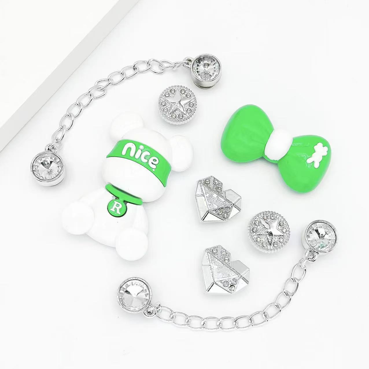 Oso violento verde CJ-074