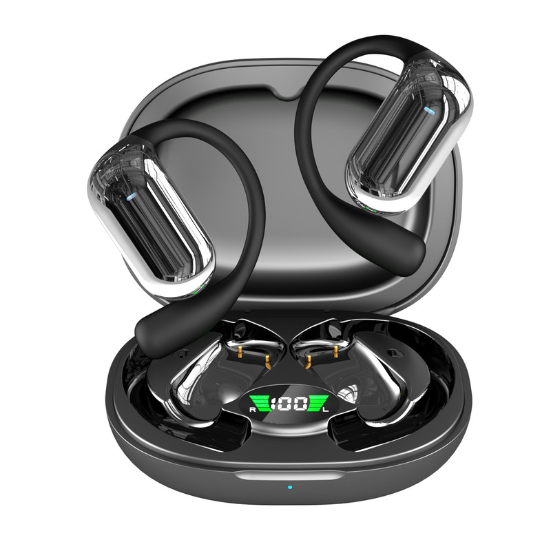国境を越えた AI 翻訳 Bluetooth ヘッドセット イヤーフック ノイズリダクション ワイヤレス Bluetooth ヘッドセット 長いバッテリー寿命 長時間着用しても痛くない|undefined