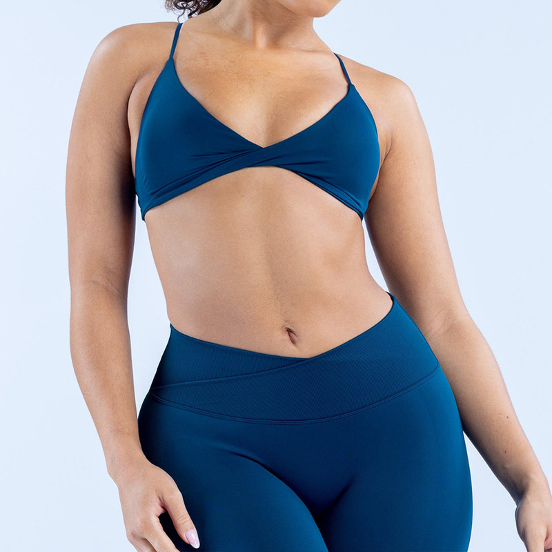 Cross-Border Amazon Seamless Yoga Bra, Tight-Fitting Quick-Drying Fitness Bra, Running and Cycling Beauty Back Fitness Underwear for Women