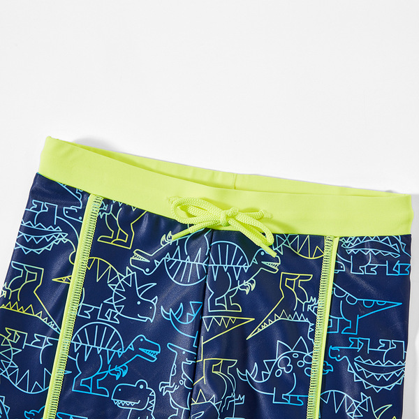 Quick dry breathable cartoon children's trousers for swimming