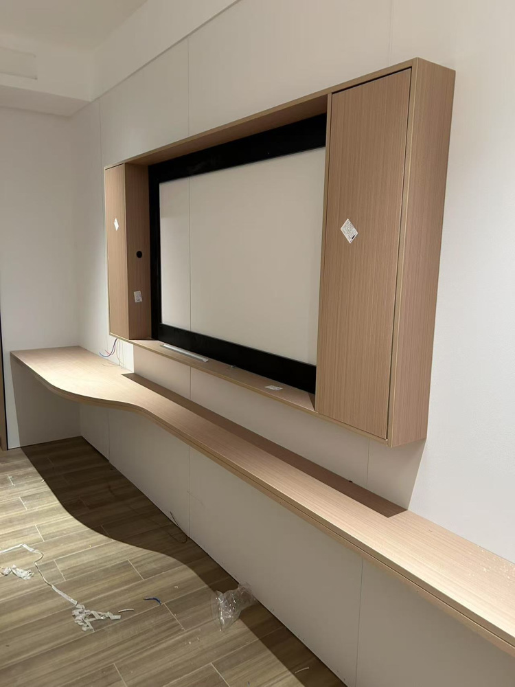 Hotel Tv Long Table Suspended Tv Frame B&B Standard Room Bed Apartment Hotel Room Furniture Hanging Table Others