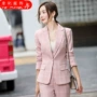 修身格子秋冬长袖西服
