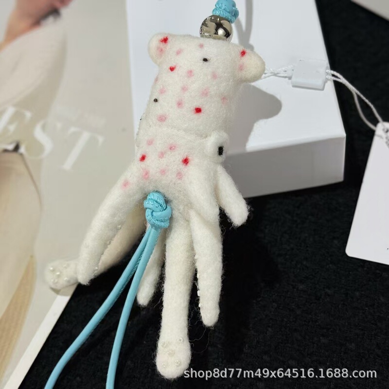 罗家纯手工羊毛毡挂件考拉熊猫大象包包挂件动物系列包挂件现货|undefined