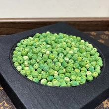 高瓷菜籽黄菱镁矿绿松石百香籽老型珠diy文玩配饰手串饰品配件