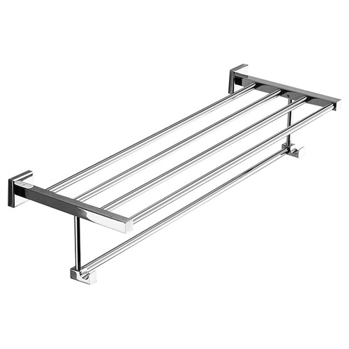 Towel Rack All Copper Single Rod Bathroom Wall Mounted Towel Hook Shelf Bathroom Hardware Set