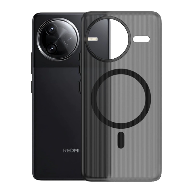 Чехол с магнитной решеткой-основанием, совместимый с Redmi K80Pro, новый K80ultra, матовый, анти-упад