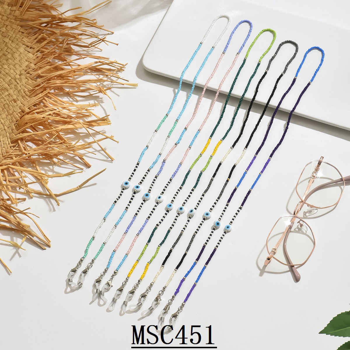 Ins New Glasses Chain Long Mobile Phone Lanyard Personalized Pendant Women's Anti-Lost Glasses Hanging Chain Lanyard Wholesale