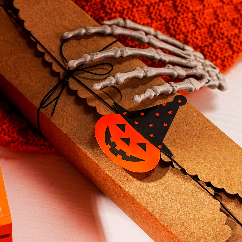 6枚の価格のハロウィンの異形のカボチャのステッカーの贈り物の装飾のシールはdiy漫画のシールのラベルを貼ります。|undefined