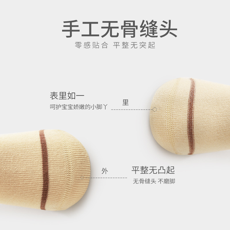 Calcetines de bebé recién nacidos primavera y otoño boca suelta pierna deshuesada sobre la rodilla dibujos animados lindo tubo alto bebé calcetines largos