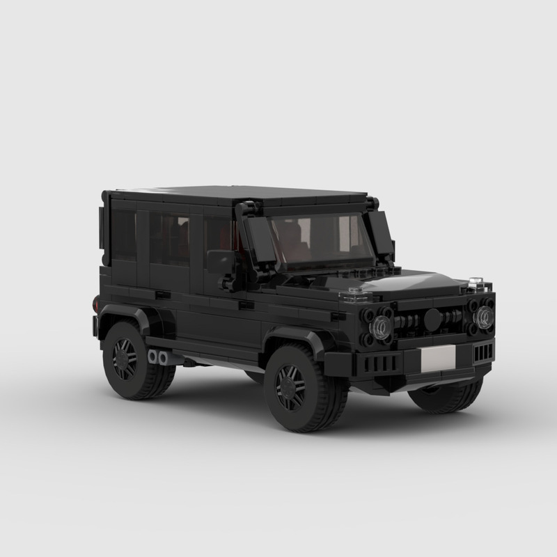 Moc Building Blocks Creative Domestic Set Benchi Big g G63 Racing Classic Speed 8 Grid Sports Car Cross-Border Hot Sale